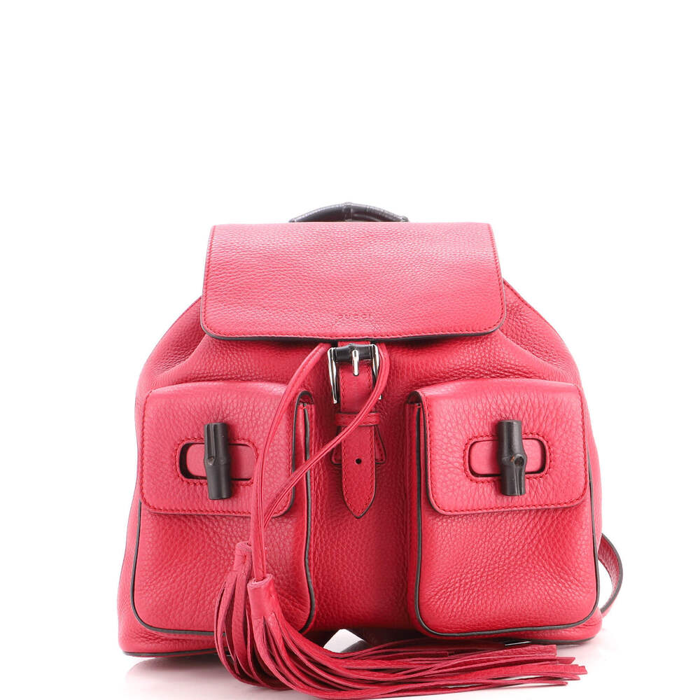 Gucci Medium Bamboo Tassel Backpack